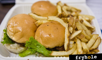 Flames: Western Mini Burgers & Fries