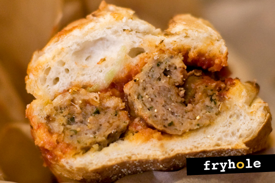 meatball sandwich - toaster oven sf