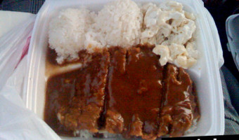 88 Ricebowl: Hawaiian Fried Steak and Spam Musubi