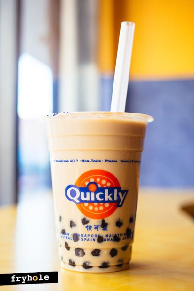 Quickly - Almond Milk Bubble Tea - Fryhole