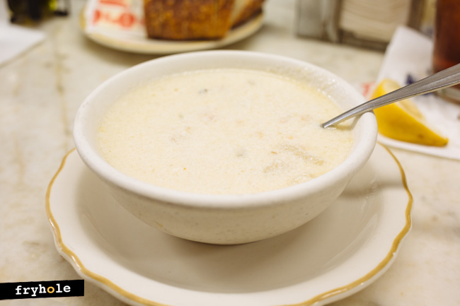 Clam Chowder - Swan Oyster Depot - San Francisco - Fryhole