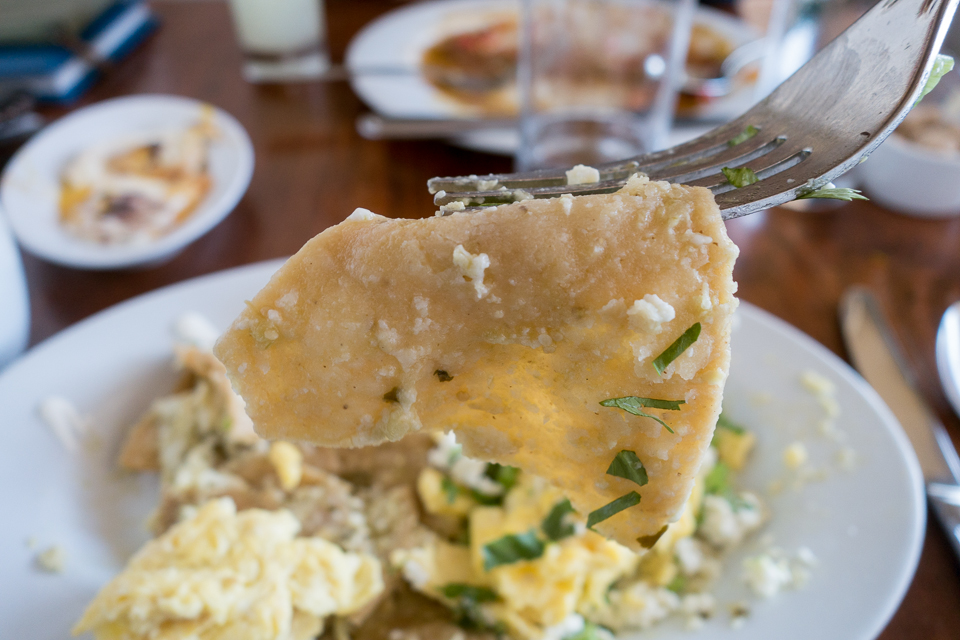 soggy chilaquiles