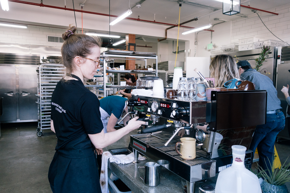 Barista at Neighbor Bakehouse