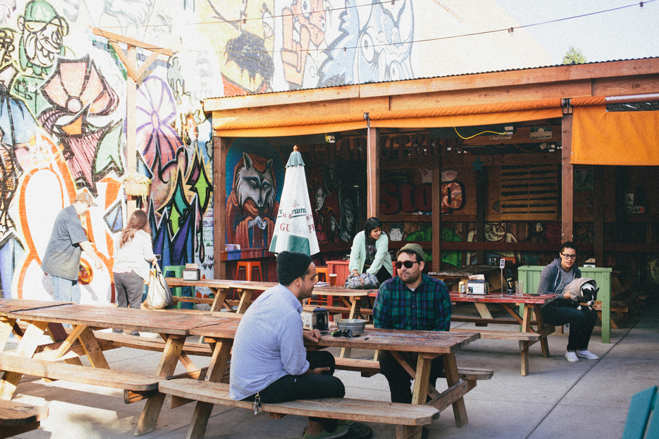 Telegraph Beer Garden Oakland Fryhole