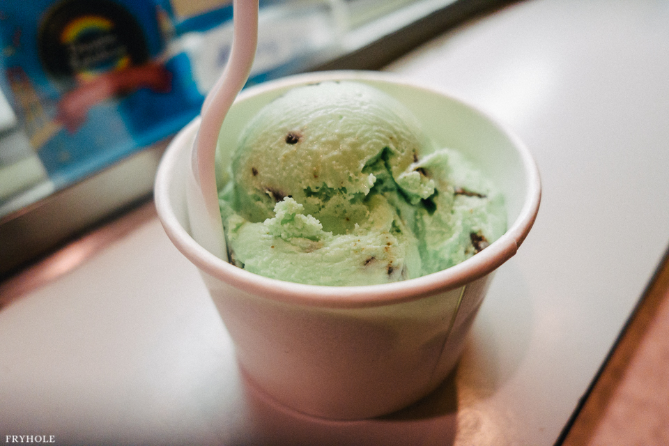 double rainbow ice cream