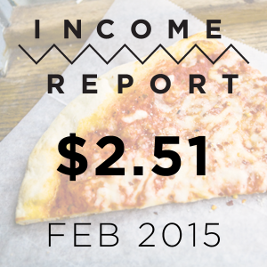 food blog income report