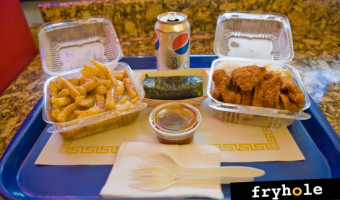 L&L Hawaiian BBQ: Chicken Katsu, Gravy Fries & Spam Musubi