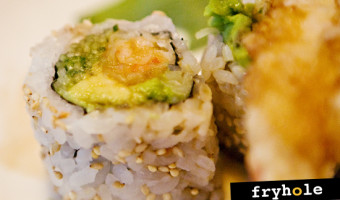 Sanraku: Chicken Donburi & Shrimp Tempura Maki