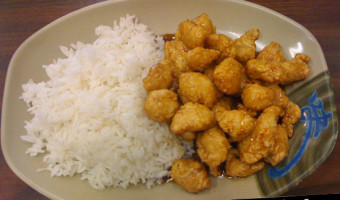 New Ming’s Chinese: Orange Chicken w/White Rice